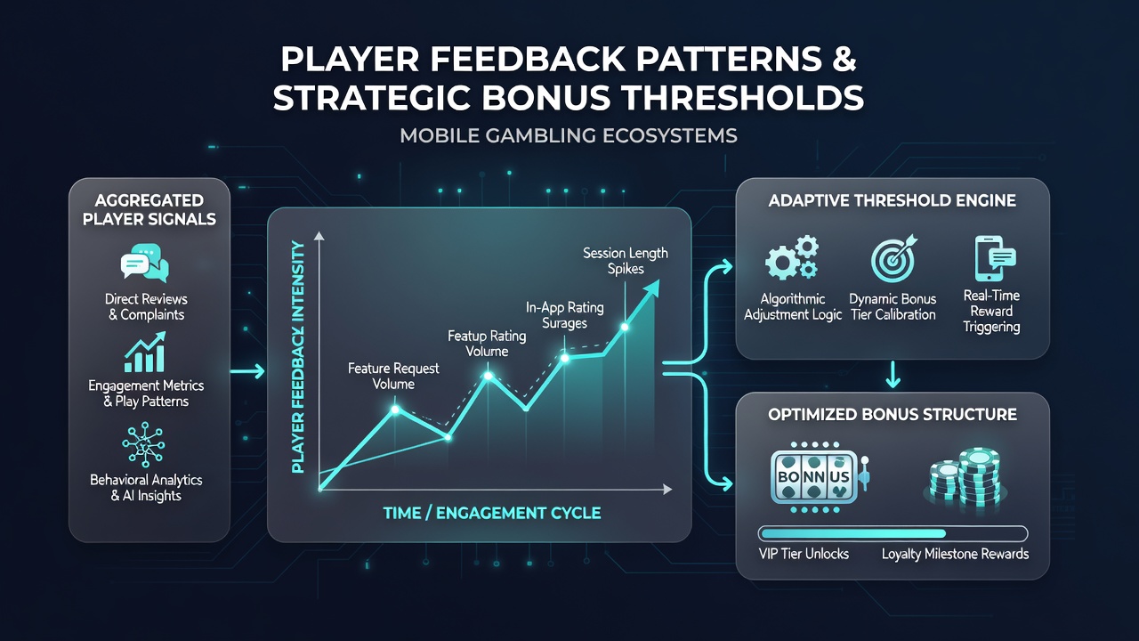 Visualisierung von Nutzerfeedbackmustern und deren Einfluss auf Bonusstrukturen in mobilen Casinos