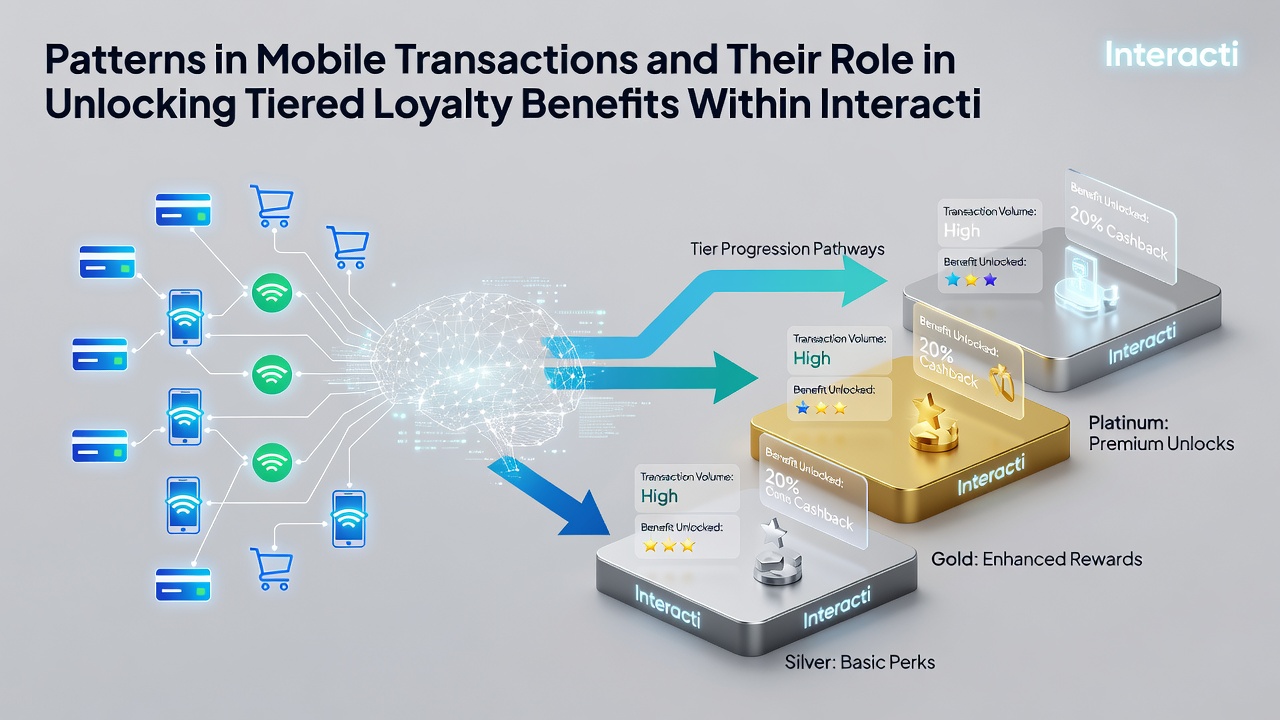 Darstellung gestaffelter Treuevorteile durch mobile Transaktionsanalysen
