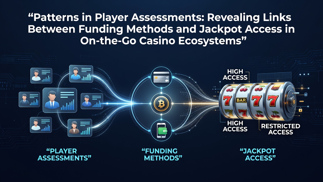Diagramme und Grafiken aus Spielerbewertungen illustrieren Verbindungen zwischen Zahlungsmethoden und Jackpot-Zugang in mobilen Casino-Ökosystemen