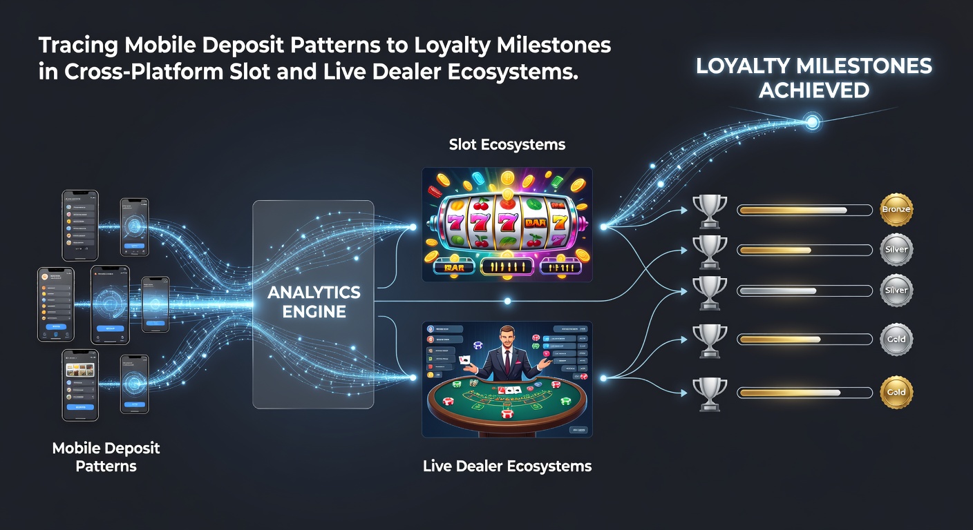 Visualisierung von Loyalitätsmeilensteinen und Einzahlungsverläufen in mobilen Casino-Ökosystemen